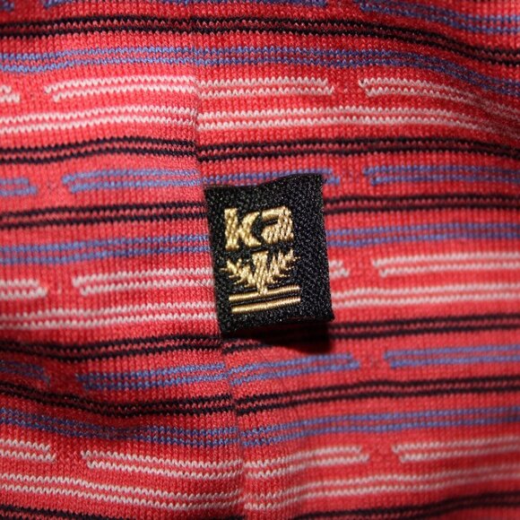 Kinloch Anderson Sz L Cora lPink Blue Cream Two Ply100% Combed Cotton Shirt - Picture 15 of 16